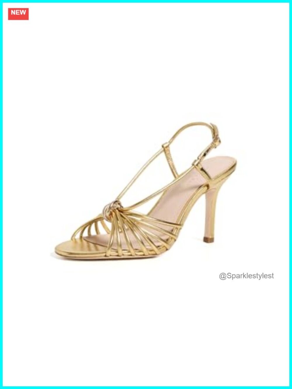 Loeffler Randall Mareka Strappy Heeled Sandals 3.5in Stiletto